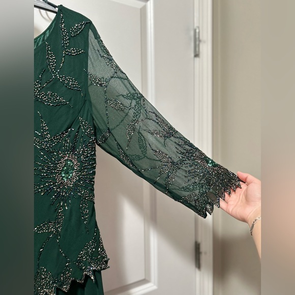 🛑SOLD🛑 J Kara women’s long beaded formal dress - NWT Size 10 - Picture 11 of 14